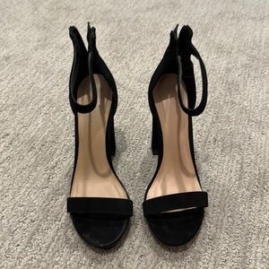 Black Suede Heels